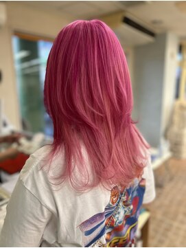 デンパツクラブ ストリート(DENPATSU CLUB Street) ピンクカラー