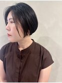 【lateliercontent shima】黒髪やわらかbob