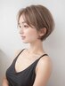 【デザイン/白髪ぼかしも】カット+ハイライト+カラー