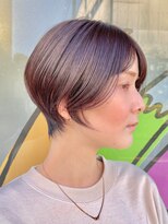 マックス フォー ヘアー(MAX FOR HAIR) 綺麗なフォルムのショートヘア×透明感カラー◎