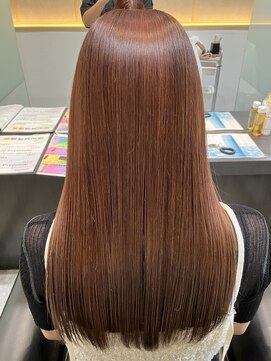 アヴァンス 泉大津店(AVANCE.) 髪質改善カラー×美髪トリートメント×ベージュ×さらつやロング