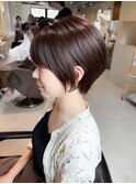 【Lei橋本】short×natural brown