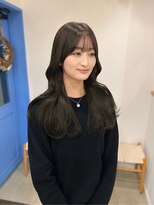 ジジ フィーカ 佐野(Gigi fika)&nbsp;レイヤーカット/オリーブグレージュ