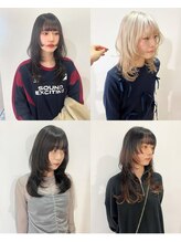 顔まわりの似合わせにmm単位でこだわり高いカット技術で1番の似合わせヘアに☆