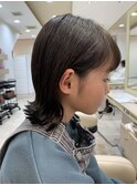 キッズカットキッズヘア外ハネキッズヘア女の子切りっぱなしボブ