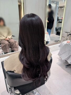 スイ 松戸(SUI) 地毛に馴染む ダークパープル