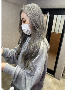 シエンゴールド(CIEN gold) シルバーベージュ/シルバーカラー/ブリーチ#浜松駅#カラー