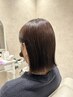 【髪質改善】憧れの美髪を実現♪カット+美容液ストレート