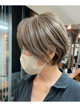 ハーツ(Heart's) ◇大人可愛い20代30代40代50代前下がりショートボブ丸みショート