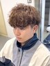 【最旬men'sヘアー】メンズカット+シャドウパーマ+Tr 12500円