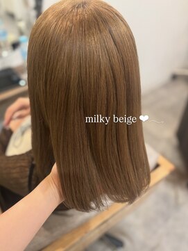 メイ 池袋(mei) ミルキーベージュ/ベージュカラー/ベージュ/ハイトーン