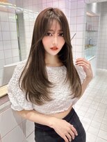 ロンド ジュルード 名古屋(Lond jeloud)&nbsp;ショート ボブ インナーカラー 韓国風5712