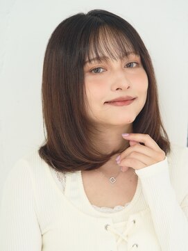 ルクスドレ 新宿(Luxe doree') ★レイヤーカット/前髪カット/ハイトーンカラー［新宿駅］