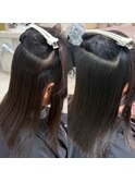 繊細毛×強め癖さんもsinsのストレートでツヤ髪キープ！