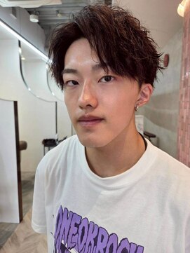 ソレイユトウキョウシブヤ(SOLEIL TOKYO shibuya) メンズ七三パートほんのりブラウン