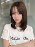 ミディアムレイヤーカット/髪質改善/ミスコン