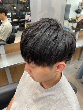 リレーションメンズヘアー(RELATION MEN'S HAIR) ツーブロックマッシュフェードカットマッシュウルフ