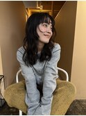 レイヤーパーマ巻き