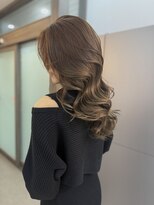 ブロンド(Blonde)&nbsp;オリーブベージュ　レイヤーカット