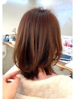 コンティロミー(CONTI ROMMY.)&nbsp;くびれミディアムレイヤーボブ☆髪質改善/艶髪/ベージ ユ