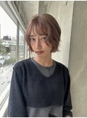 ベージュショート