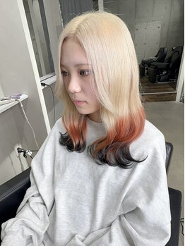 ガガ バイ ラシルフィード(GAGA by lasylphide)の写真/丁寧なカウンセリングで、なたに似合うカラーに♪カラーの色味も相談しながらあなたのなりたいスタイルに☆