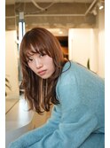 ◎韓国ヘアー/顔周りレイヤー/ダブルカラー万代/新潟駅前