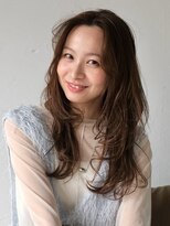 リル 茅ヶ崎(Liru:) レイヤーカット/アプリコットオレンジ/レイヤー/ボブ/茅ヶ崎