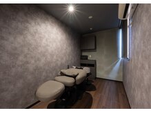 private hair salon babba.の雰囲気（落ち着いた雰囲気のシャンプーブースとなっています。）