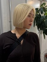 ジェスター 烏丸御池店(JESTER) 〈suzuno〉抜きっぱなしブロンド×ボブ