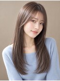 ショコラグレージュ×艶ストレート