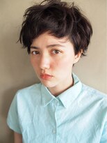 ナヌーク シブヤ(nanuk shibuya) ボーイッシュになり過ぎないショートスタイル◇ダークアッシュ