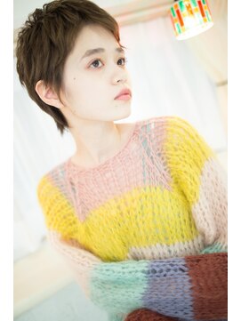 シュシュプライベートヘアサロン(Chou chou private hair salon) ＃大人可愛い＃ショート＃とろみ＃小顔＃耳掛け