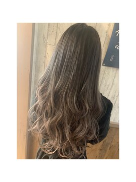 アンク クロス 関内店 【アンククロス関内】ダークグレージュグラデーション