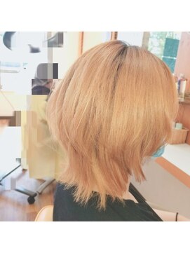 クラージュ 二十四軒店(HAIR SPACE COURAGE) ハイトーン×ウルフ