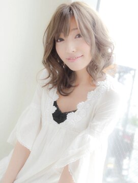 デイズ(days) 抜け感が可愛い愛されミディヘア＼ベージュカラー/テラコッタ