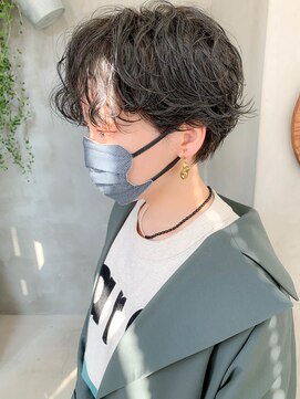 テトヘアー(teto hair) ゆるいパーマ、ニュアンスパーマ、マッシュショート