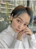 大人ショート/インナーカラー/似合わせカット/髪質改善[登戸]