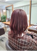 ピンクベージュ/ピンクブラウン/ブリーチなしカラー