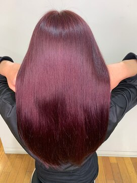 イーストハムアネーロ(EAST HAM anello) 艶髪バイオレットピンク★