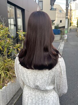 ヘアサロン ガリカ 表参道(hair salon Gallica) 艶感◎ラベンダーココア/ブリーチなしダブルカラー