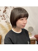 “マッシュショート　伸ばしかけ　外ハネ　ウルフ”中西英美子