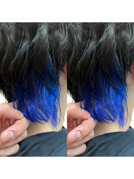 フレンズ 手稲店(friend's) ポイントカラー　ブルー