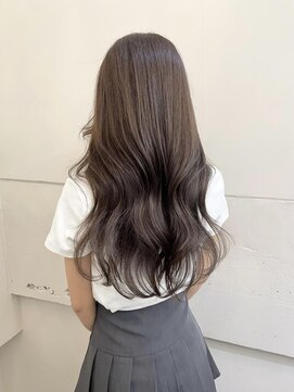 キャンバス バイ ネオリーブ 横浜西口(Canvas by neo.) オリーブグレージュ韓国レイヤーカット 前髪【横浜】
