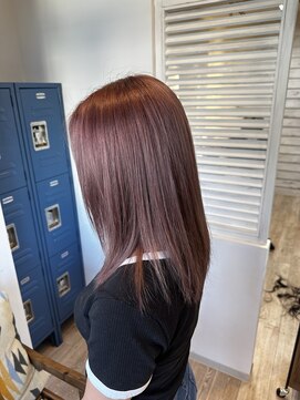 フレリス(FreRis) ピンクブラウン【守谷/暖色カラー/ブリーチ】