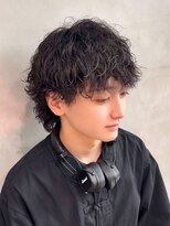 フィフス 渋谷(fifth)&nbsp;メンズマッシュ波巻きスパイラルパーマツイストスパイラルパーマ