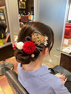 シャンプーボーイ 佐賀(SHAMPOO BOY) 着物に似合うヘアセット