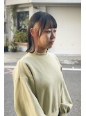 【till_ayaka】外はねロブ＋インナーカラー