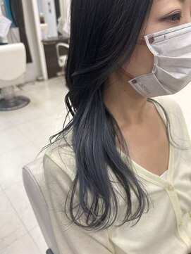 プランタン フォー ヘアー(printemps FOR HAIR) ブルーブラック/シルバーブルー