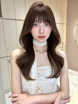 グロー 大宮(GLROW) 韓国風くびれ巻き　レイヤーカット　顔まわりカット　シースルー